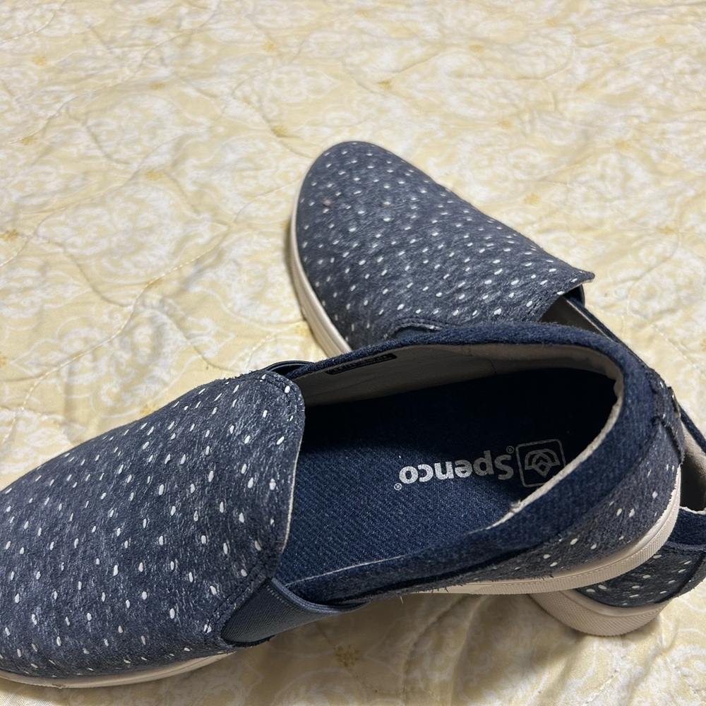 SPENCO Women's Navy Slip-On Sneakers
